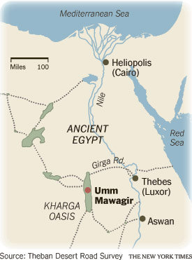 MAPA DE EL-KHARGA