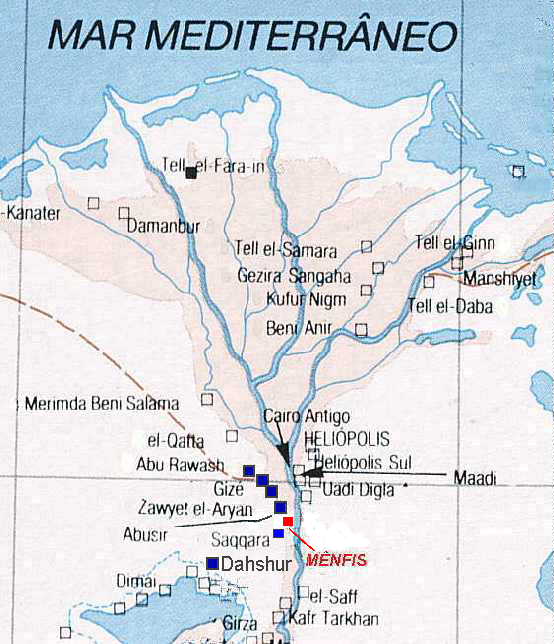 MAPA DE MÊNFIS