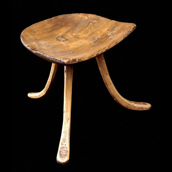 Wooden stool