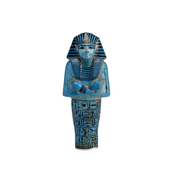 Faience shabti of Sety I