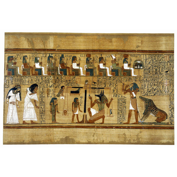 Papyrus from the Book of the Dead of Any