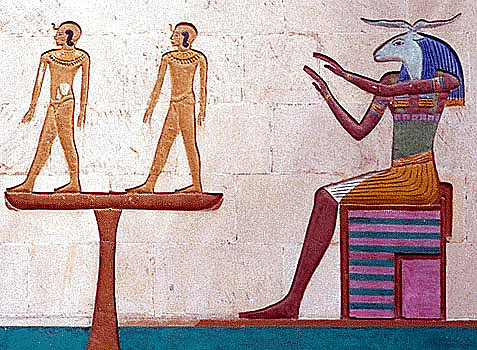 KHNUM CRIANDO HATSHEPSUT